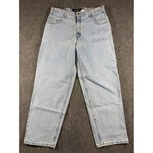 Vintage Levis SilverTab Baggy Jeans 36x32 Deadstock Made USA 90s Skater Y2K NWT